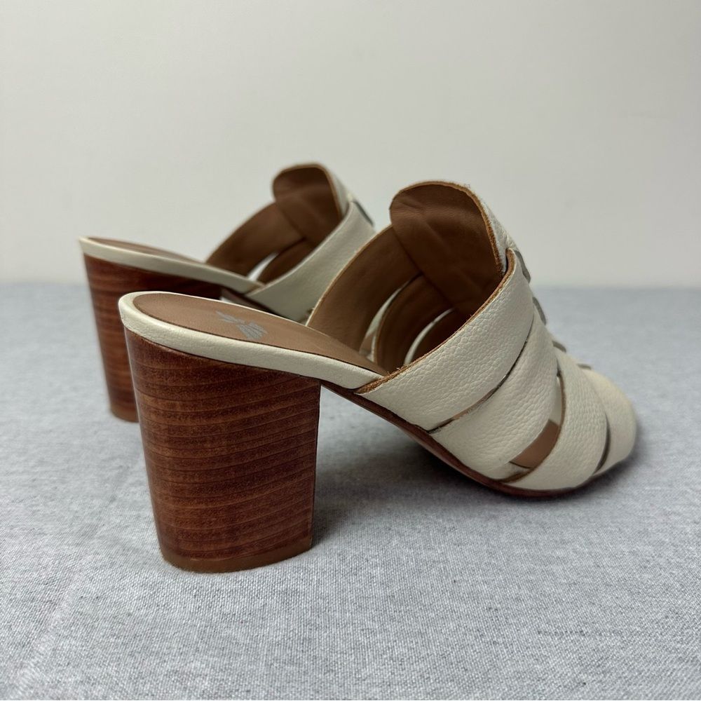 Fortress Of Inca Leather Isla Mule Stacked Block Heel Sandals, 38 — image 7 of 8